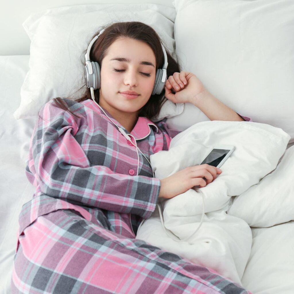 Écoutez des bruits blancs pour améliorer votre sommeil.